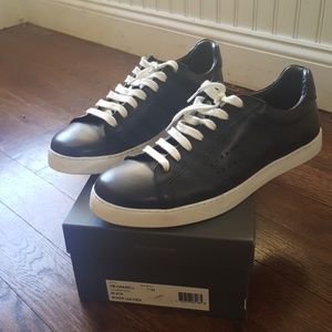 Brand new, never worn leather sneakers